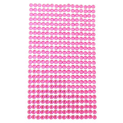 Round Adhesive Diamond Gem Stickers, 5mm