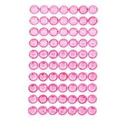 Round Adhesive Diamond Gem Stickers, 12mm