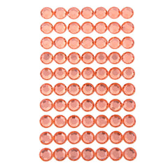 Round Adhesive Diamond Gem Stickers, 12mm