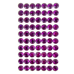 Round Adhesive Diamond Gem Stickers, 12mm