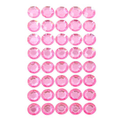 Round Adhesive Diamond Gem Stickers, 16mm