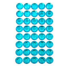 Round Adhesive Diamond Gem Stickers, 16mm
