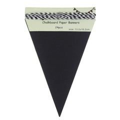 Chalkboard Paper Banners, Triangle