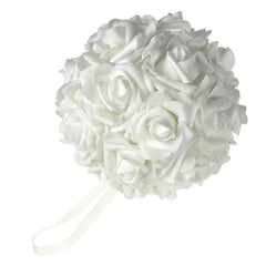 Soft Touch Flower Kissing Balls Wedding Centerpiece