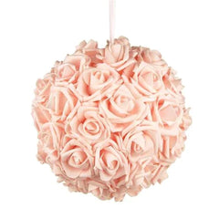 Soft Touch Flower Kissing Balls Wedding Centerpiece