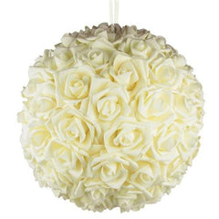 Soft Touch Flower Kissing Balls Wedding Centerpiece