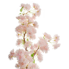 Artificial Cherry Blossom Spray, 40-Inch