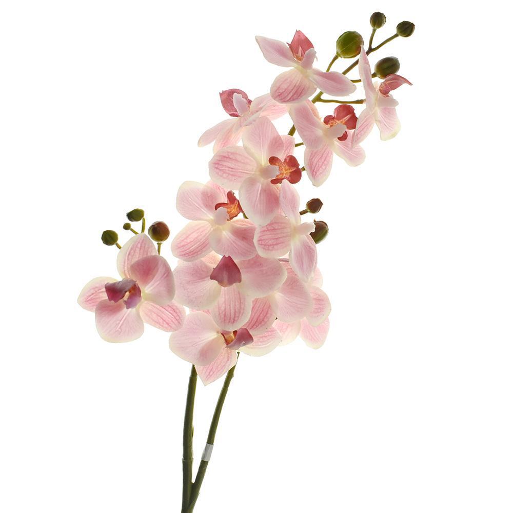 Artificial Miniature Phalaenopsis Spray, Pink, 28-Inch