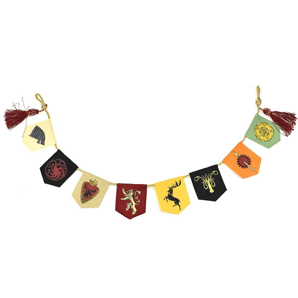 Game of Thrones Sigil Banner Holiday Garland, 32-Inch