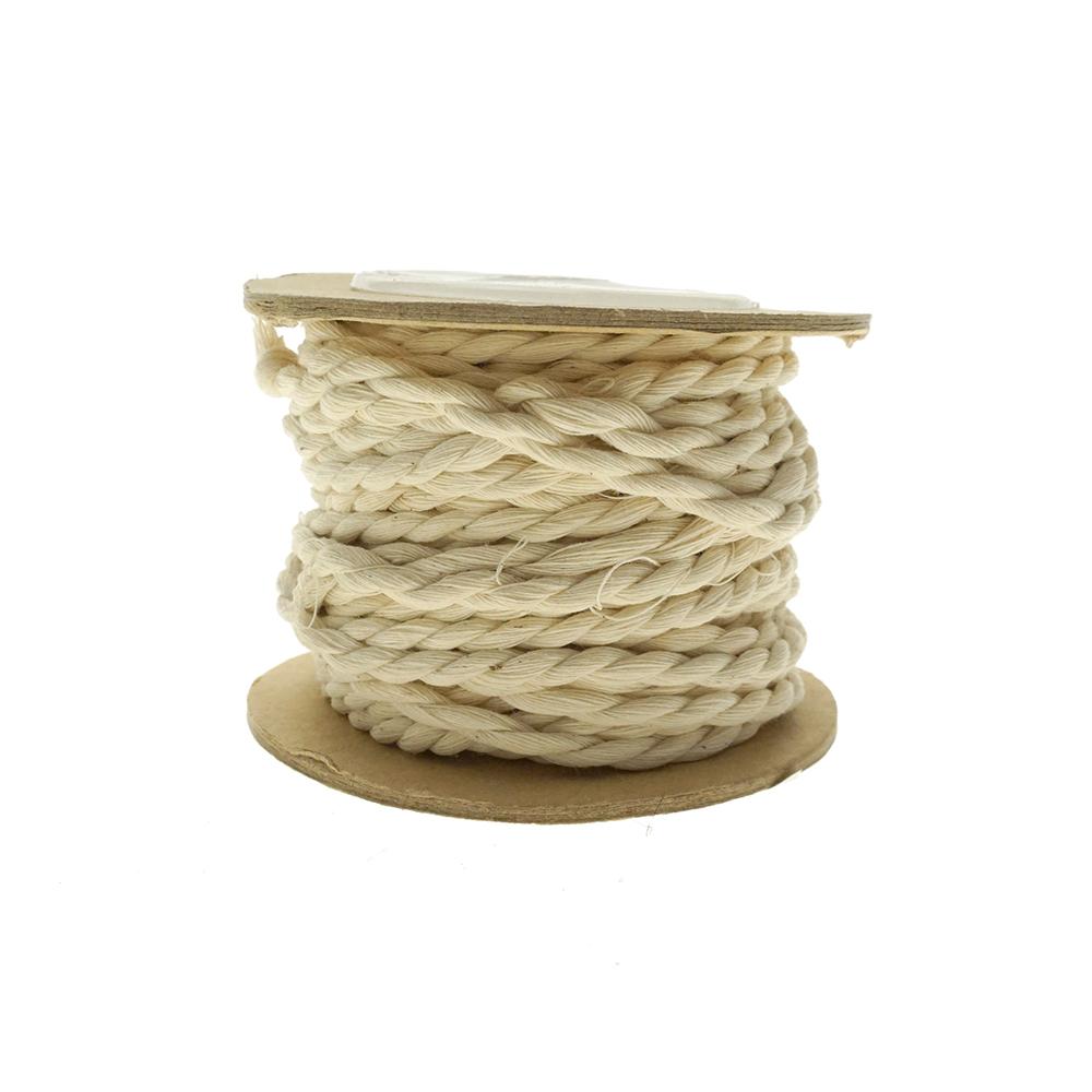 Craft Cotton Rope Roll, Ivory, 2mm, 16-1/4-Yard