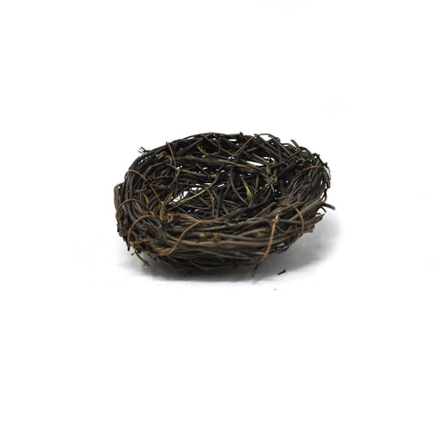 Artificial Decorative Accent Bird Nest, 3-Inch