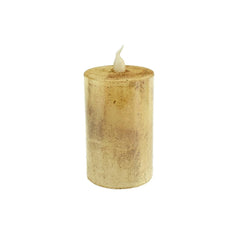 Battery Operated LED Votive Candle with Built-In Timer