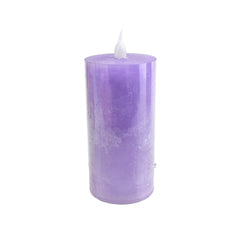 Battery Operated LED Votive Candle with Built-In Timer