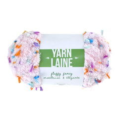 Fluffy Fancy Polyester Yarn Bundle, 27-Yard