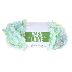 Fluffy Fancy Polyester Yarn Bundle, 27-Yard