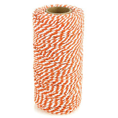 Cotton Bakers Twine Ribbon, 10 Ply, 100 Yards