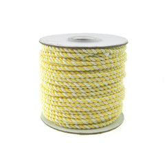Pastel Twisted Cord Rope 2 Ply, 3mm, 25 Yards