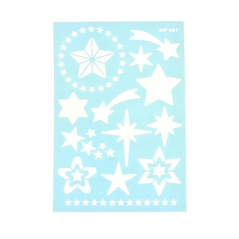 Stars Multi-Media Stencil, 11-Inch