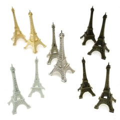 Paris France Eiffel Tower Stand, 3-1/4-Inch, 4-Count