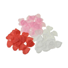 Romantic Artificial Silk Heart Petals, 2-1/4-Inch, 200-Count