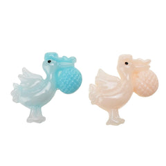 Baby Shower Stork With Baby Table Scatter, 1-1/8-Inch, 8-Count