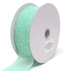 Frosted Net Wired Ribbon, 10 Yards
