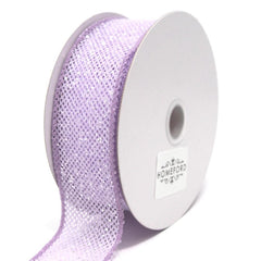 Frosted Net Wired Ribbon, 10 Yards