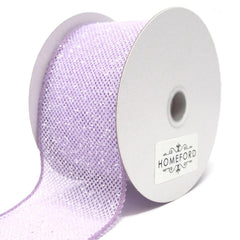Frosted Net Wired Ribbon, 10 Yards