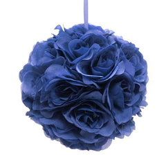 Silk Flower Kissing Balls Wedding Centerpiece, 10-Inch