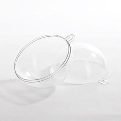 Fillable Round Clear Ball Ornaments