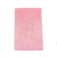 Faux Jute Table Runner with Picot Lace Edge, 14-Inch x 72-Inch