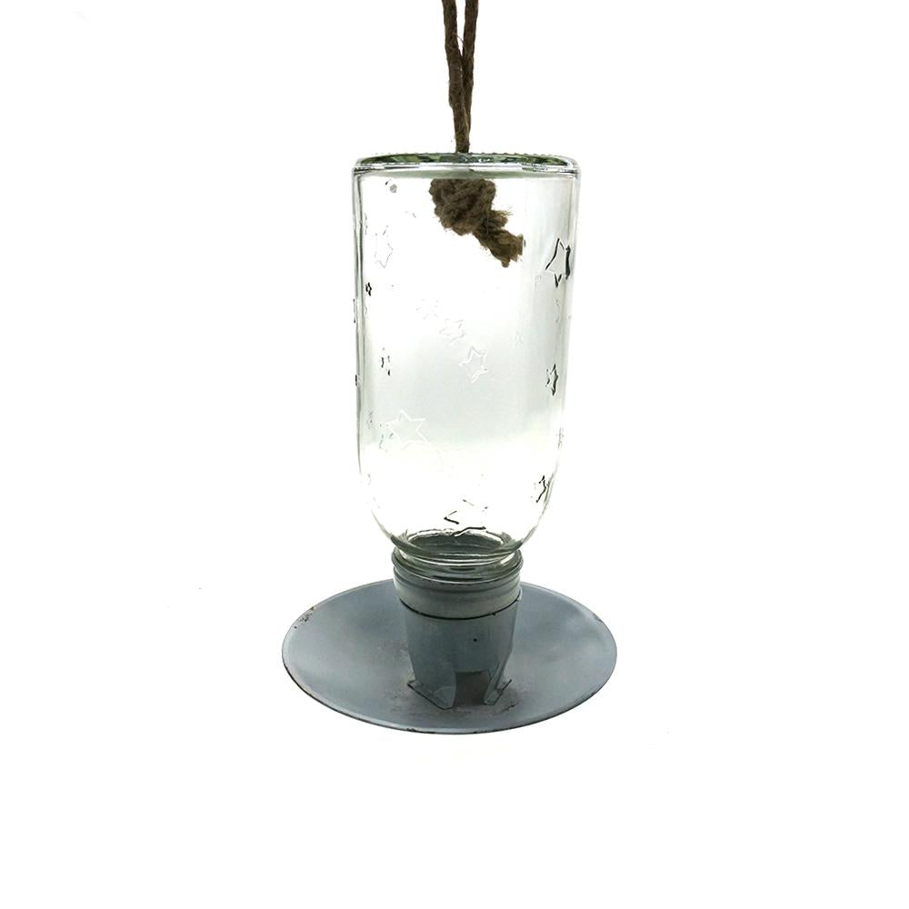 Mason Jar Bird Feeder, 11-Inch