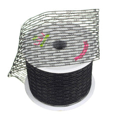 Stretch Netting Wired Mesh Ribbon, 2-1/2-Inch, 10 Yards