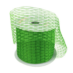 Stretch Netting Wired Mesh Ribbon, 2-1/2-Inch, 10 Yards