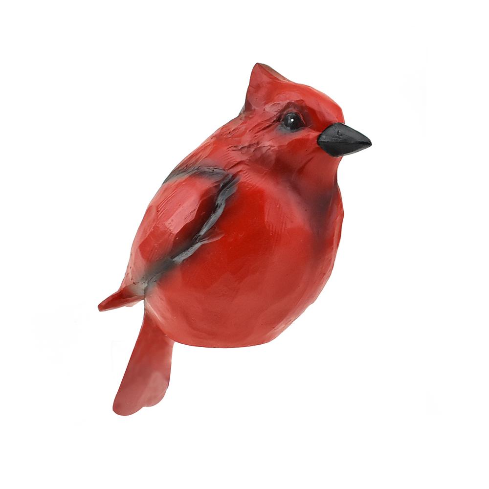 Wooden Cardinal Decoration, 7-1/2-Inch