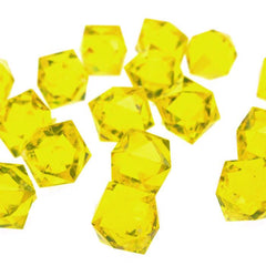 Acrylic Ice Rocks Twelve Point Star, 3/4-Inch, 150-Piece