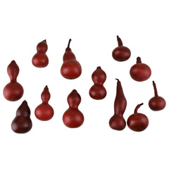 Artificial Bagged Bottle Gourd Fall Decor, Assorted Sizes, 12-Piece