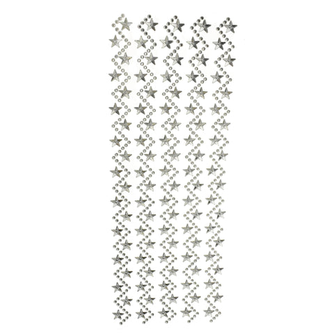 Star Stone Sticker Strips, 10-Inch, 5-Count