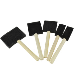 Sponge Brush Set, 6-Inch, 5-Piece