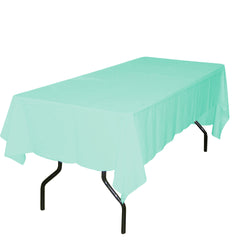 Plastic Table Cover, Rectangular, 54-Inch x 108-Inch