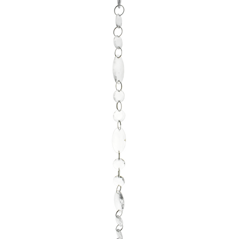 Acrylic Circles and Ovals Strand, 10-Yard