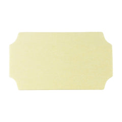 DIY Notched Corner Rectangle Craft Wood Shapes, 3-3/16-Inch, 12-Count