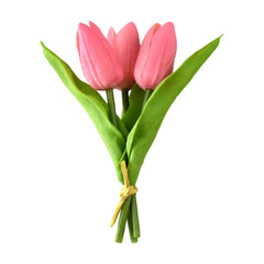 Artificial Mini Tulip Cluster, 5-1/2-inch, 3-count