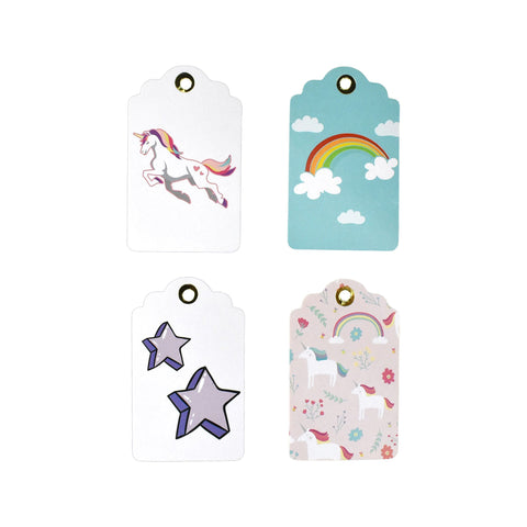 Magical Unicorn Cardstock Embellishment Tags, 2-3/4-Inch, 8-Piece