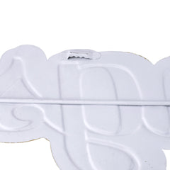 Rustic "Blessings" Hanging Metallic Sign, 35-Inch