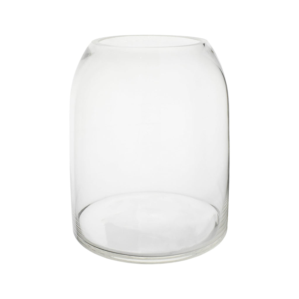 Clear Dome Shaped Terrarium Glass Vase, 11-1/2-Inch