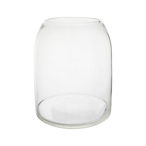Clear Dome Shaped Terrarium Glass Vase, 11-1/2-Inch