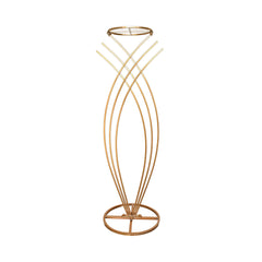 Metallic Wire Mermaid Tail Stand, 36-Inch