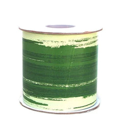 Waterproof Leaf Ribbon Variegated Aspidistra, 4-inch, 50-yard